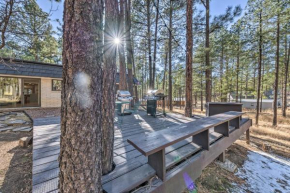 Ruidoso Getaway with Deck - 16 Mi to Ski Apache